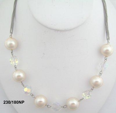 Pearl Diamond Necklace