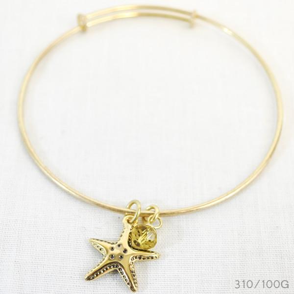 Starfish Slide Bracelet