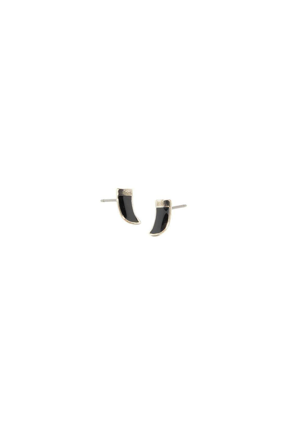 Horn Stud Earring