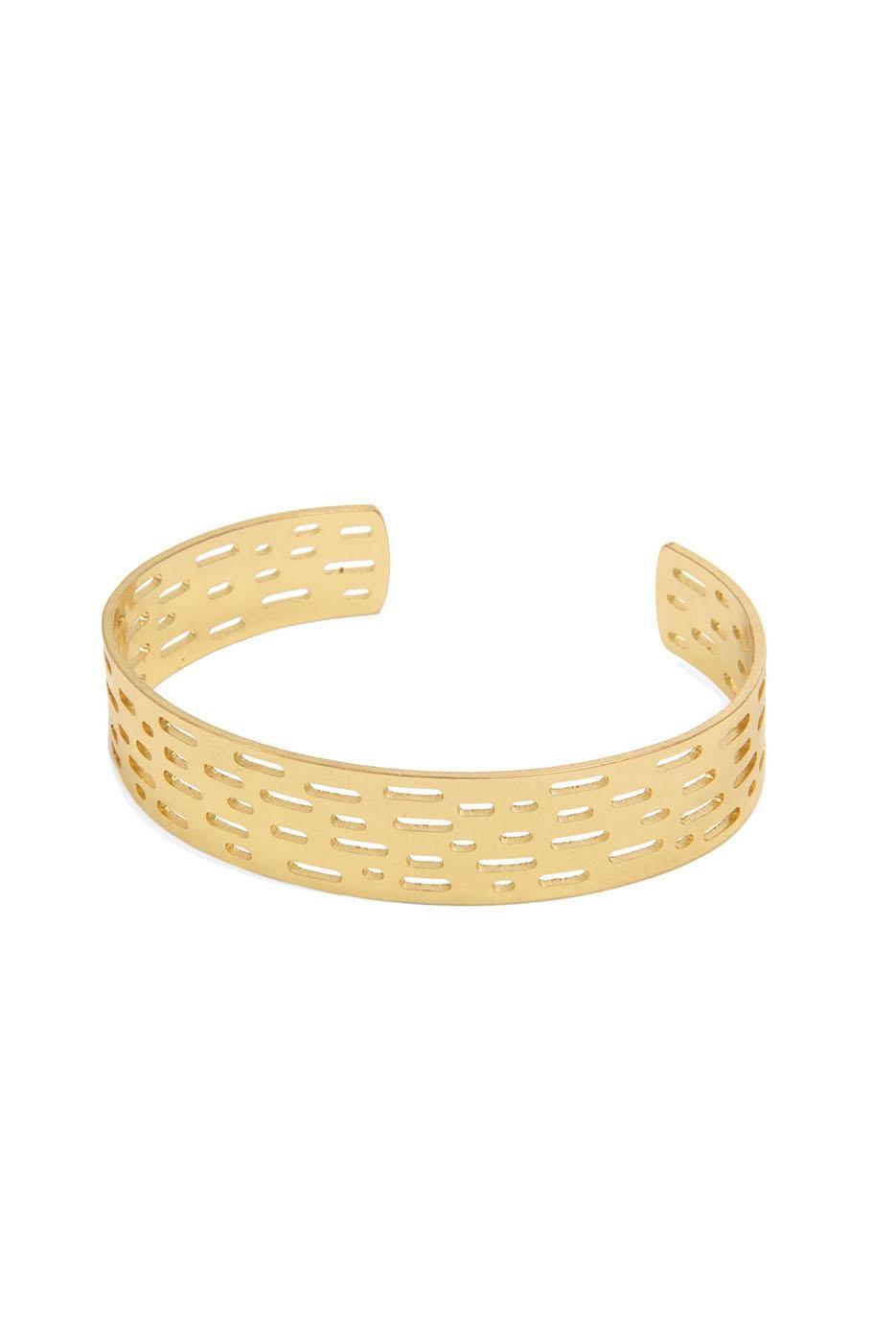 Laser Cut Cuff Bracelet