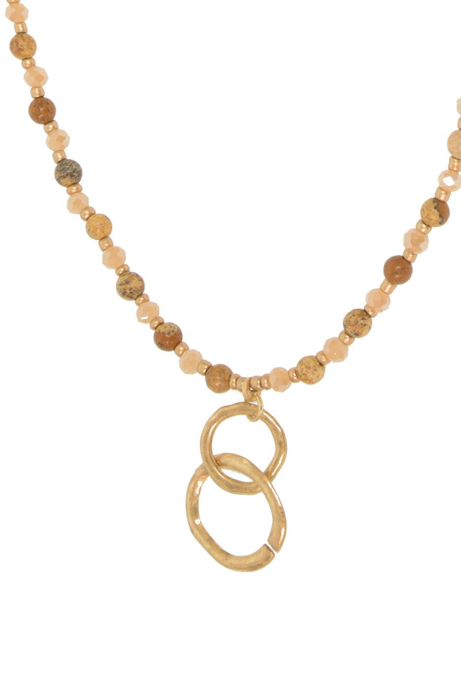 Bead Ring Necklace