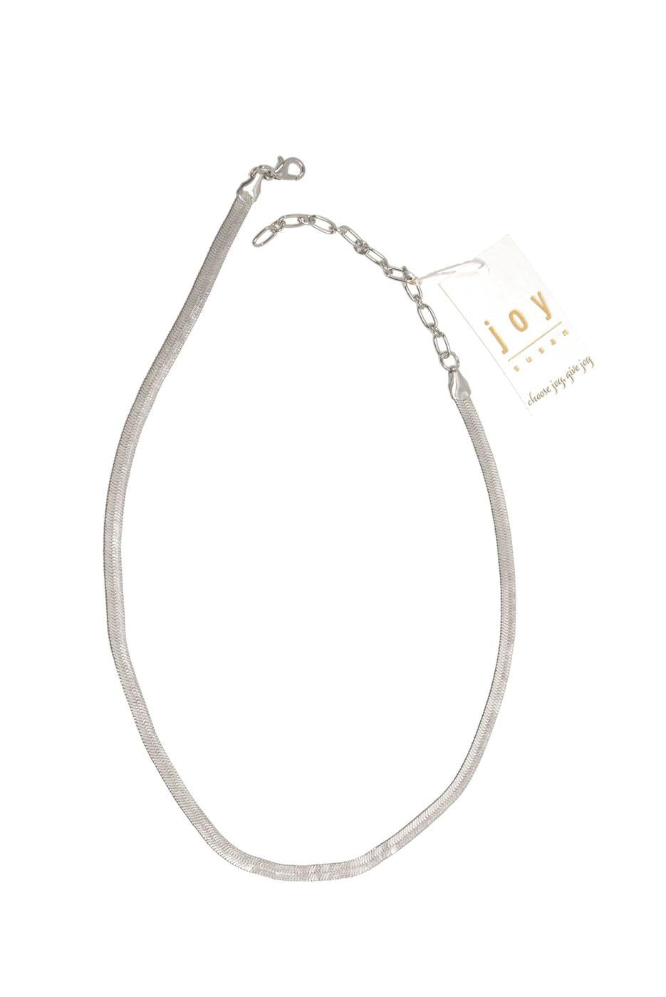 16"+3 Herringbone Chain Necklace