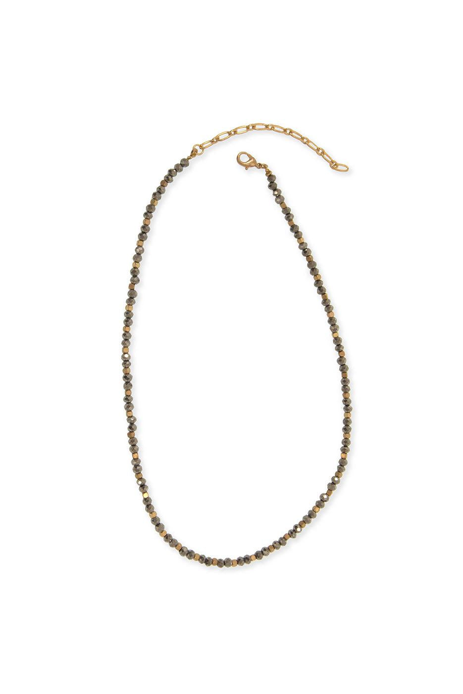 16+ Gold Bead Necklace