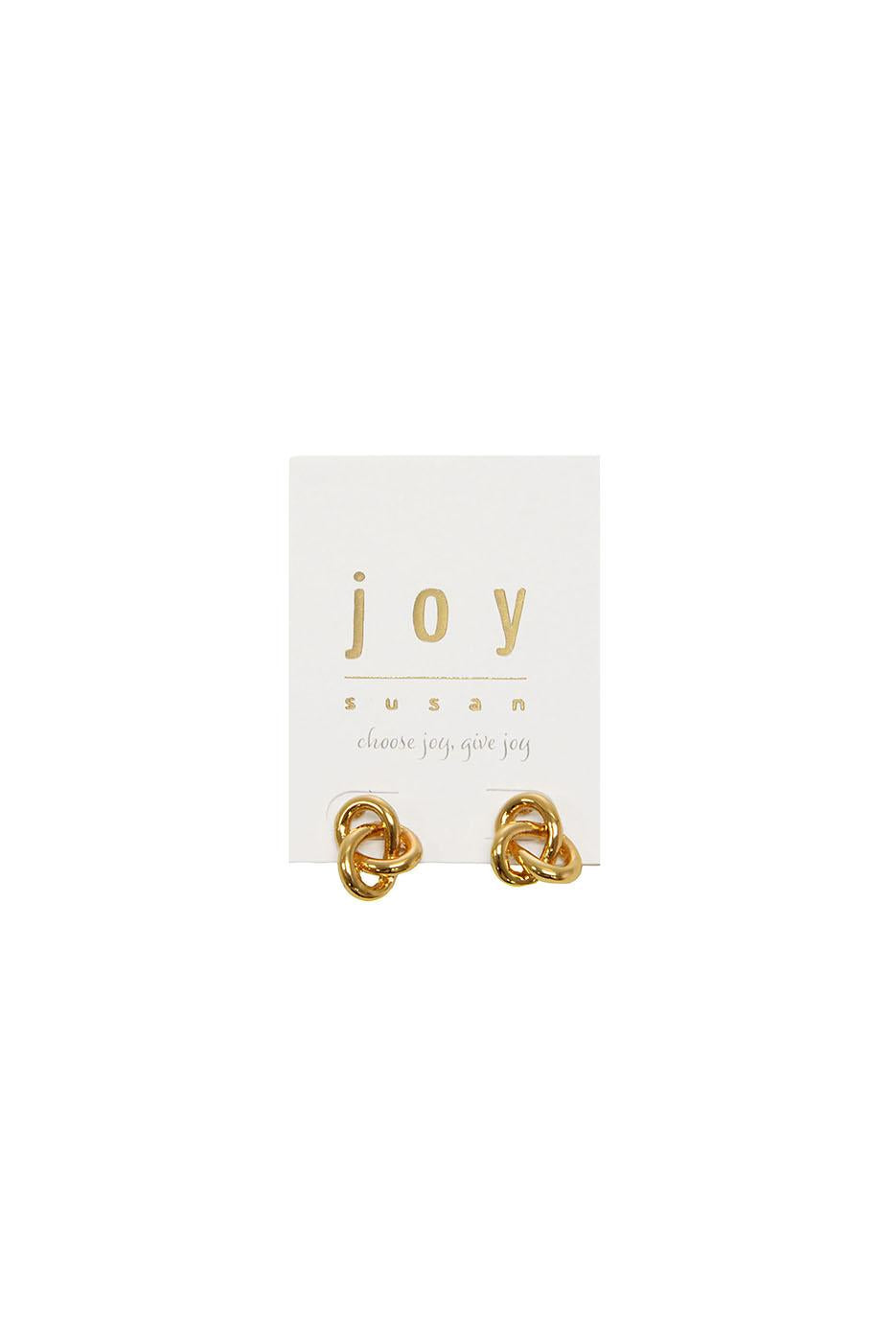 Overhand Knot Post Earrings