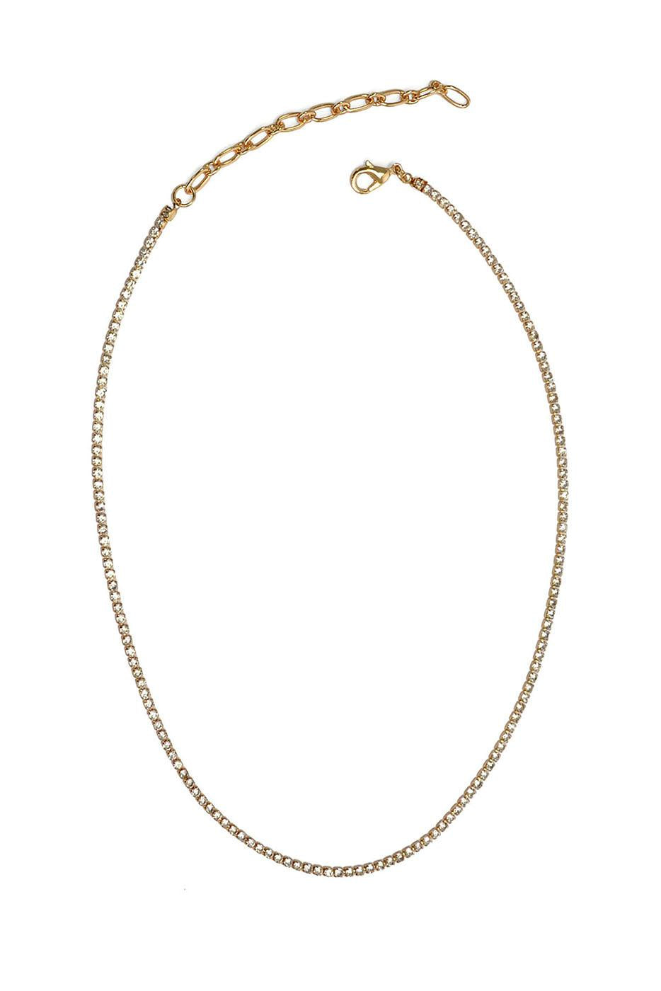 15+ Crystal Tennis Necklace