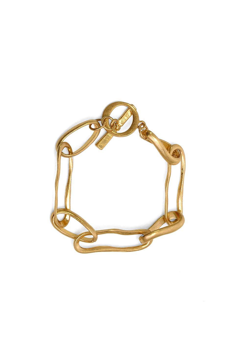 Hammered Link Bracelet