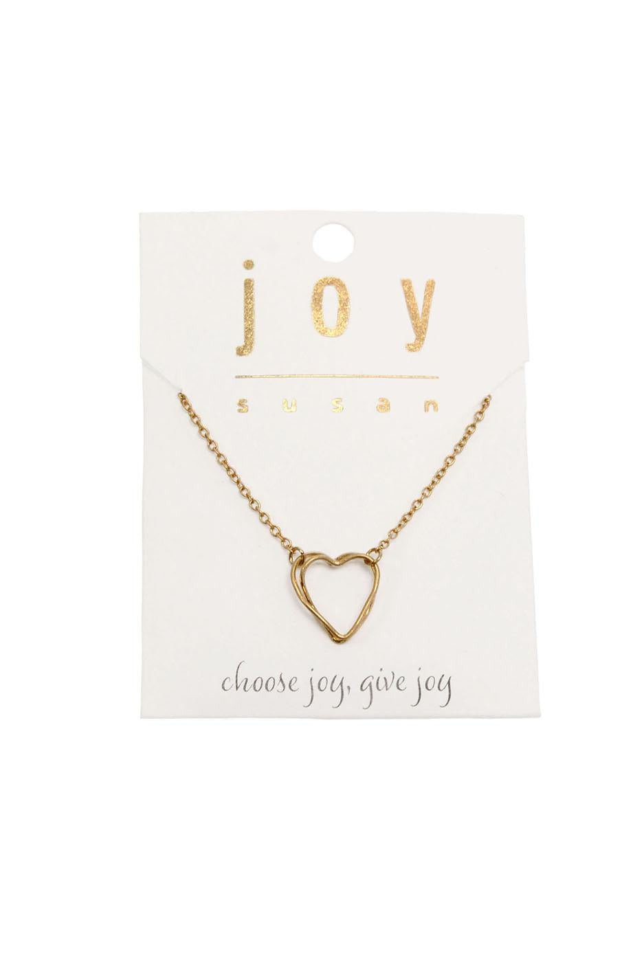 17+ 2 Hearts Entwined Necklace