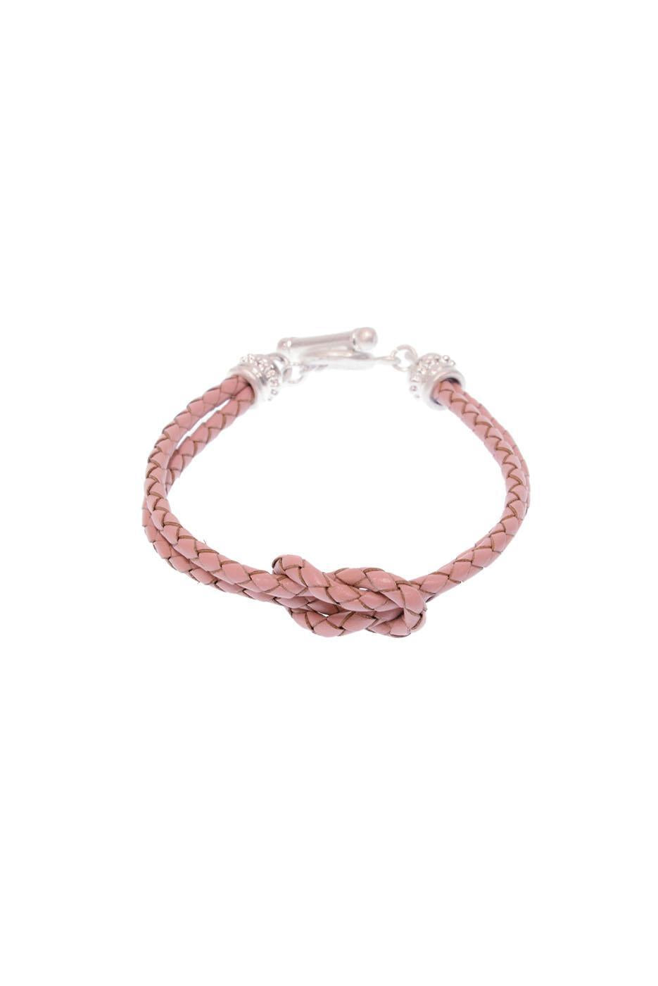 Leather Knot Bracelet