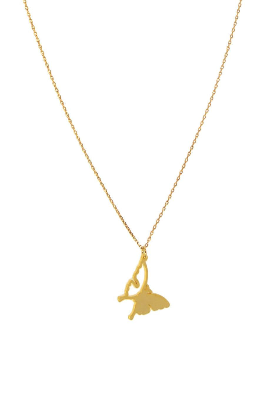 16"+ Butterfly Pendant Necklace