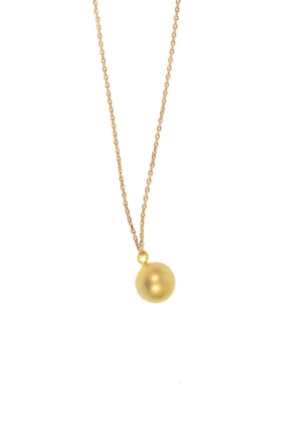 16"+ Simple Ball Pendant Necklace