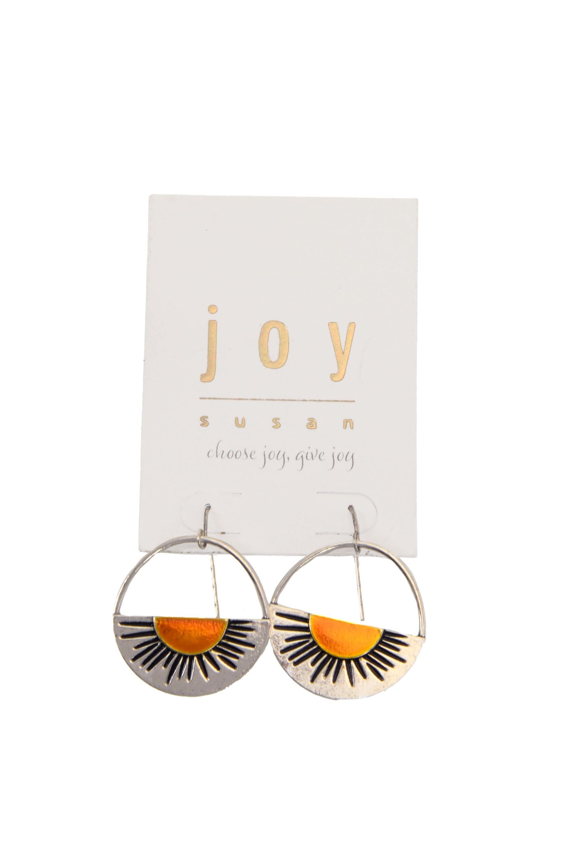 Retro Sunshine Fishhook Earrings