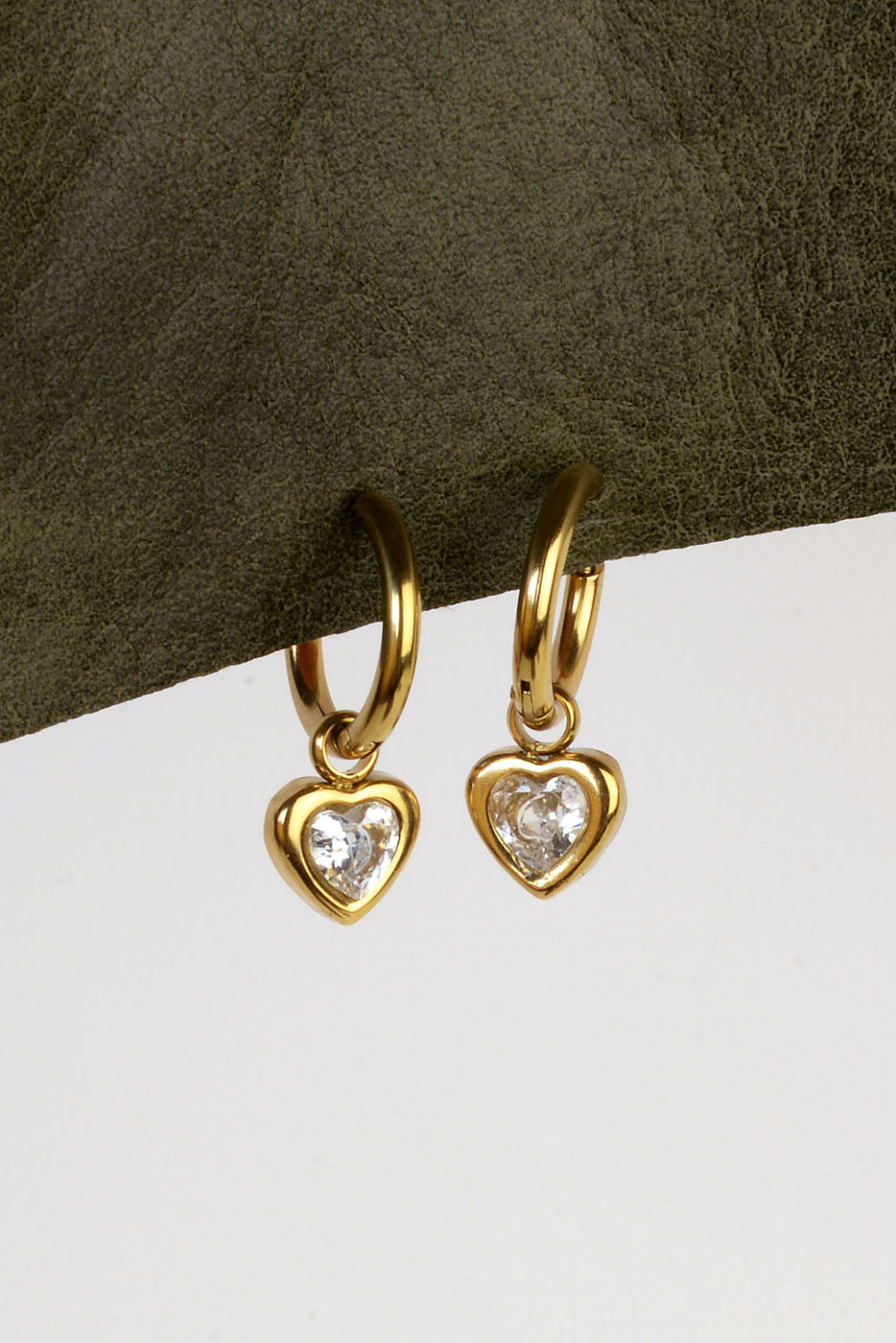 Heart & Crystal Water Resistant Huggies