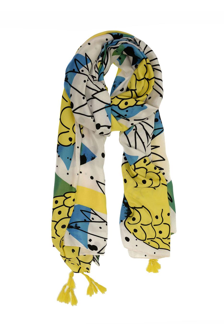 Pineapple Tassel Scarf