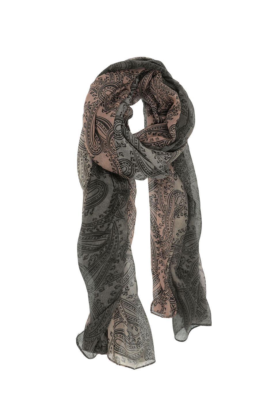 Saffron Paisley Ombre Scarf