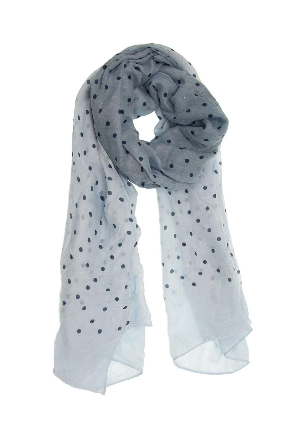 Ombre Sparkle Dot Scarf