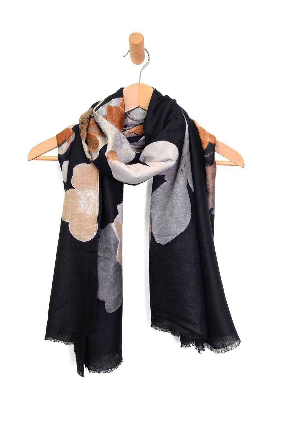 Layered Blooms Scarf