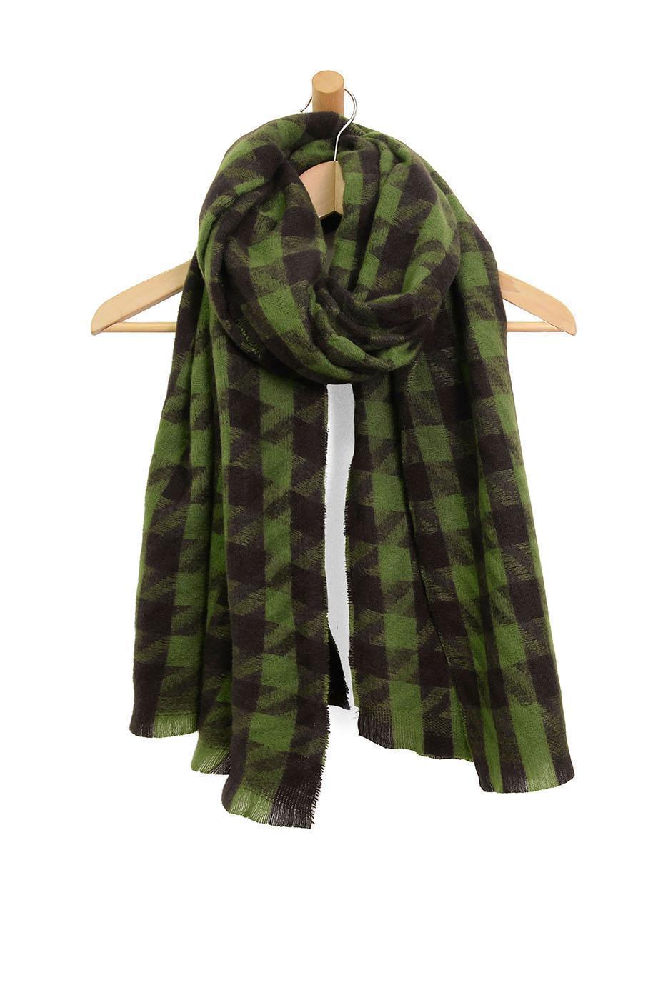 H3108-09 Green & Espresso image 1