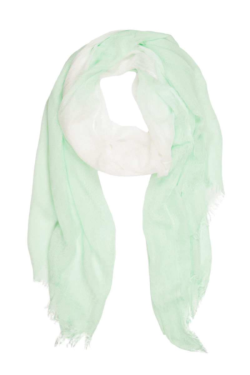 White Ombre Scarf