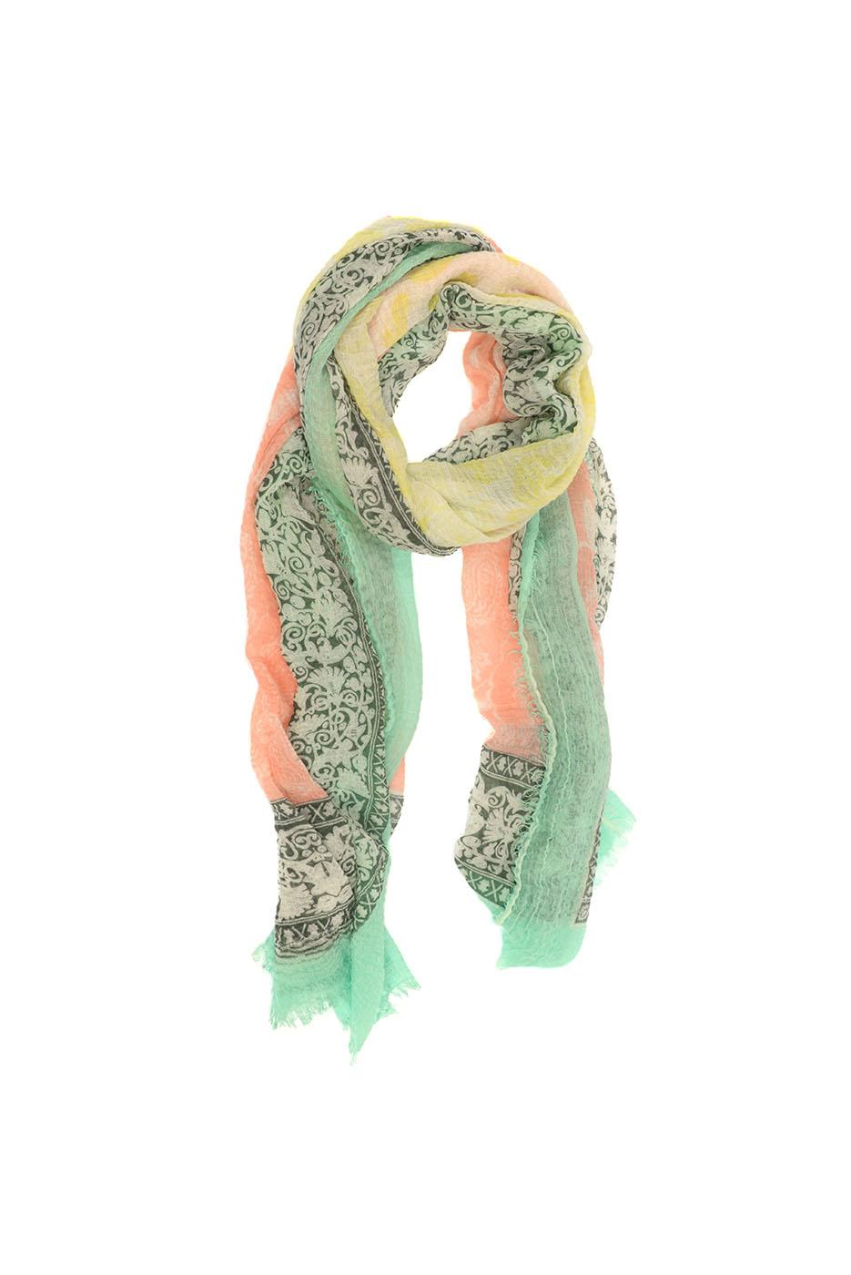 Paisley Boarder Scarf
