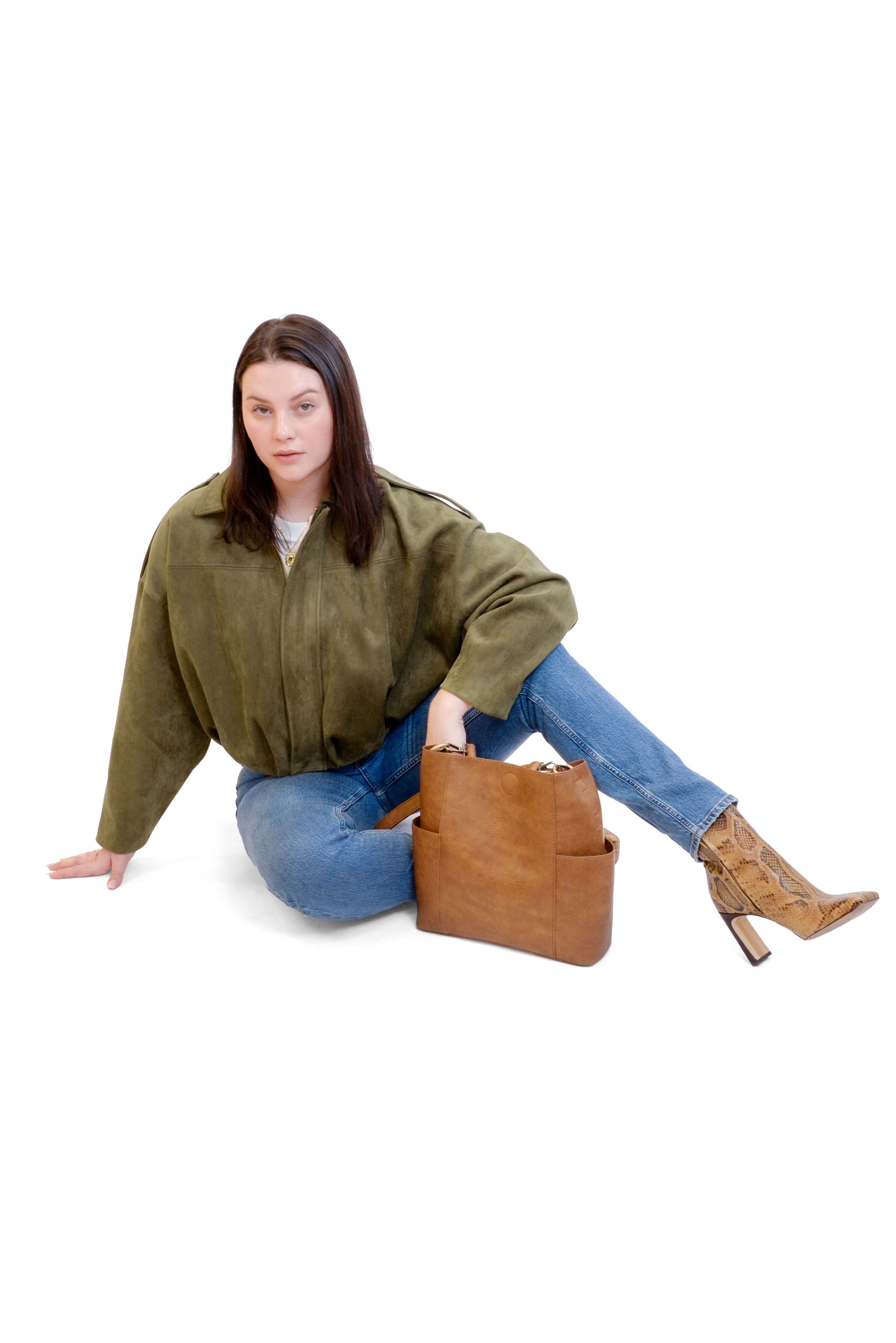 Kayleigh Side Pocket Bucket Bag – Joy Susan