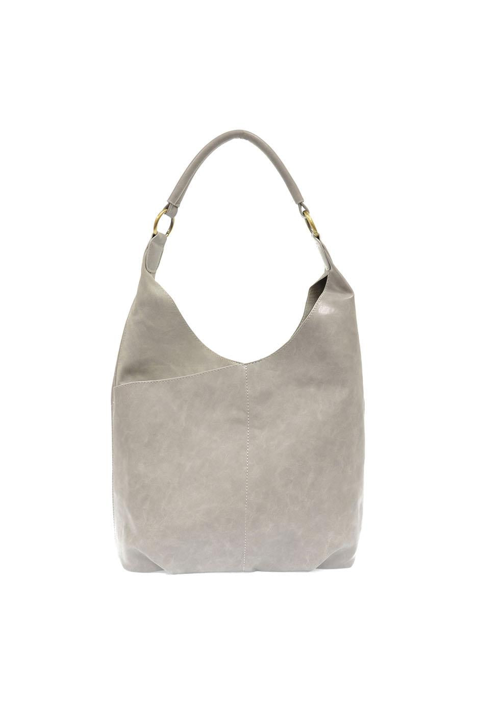 Dani Vintage Hobo Faux Suede Trim