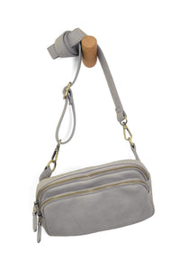 Kylie Double Zip Sling/ Belt Bag – Joy Susan