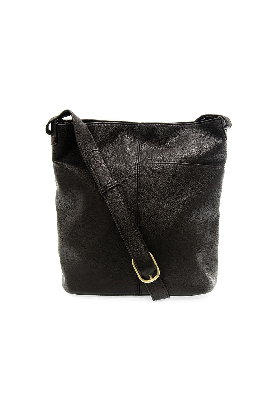 Bindi Front Slip Pocket Bucket Crossbody Bag