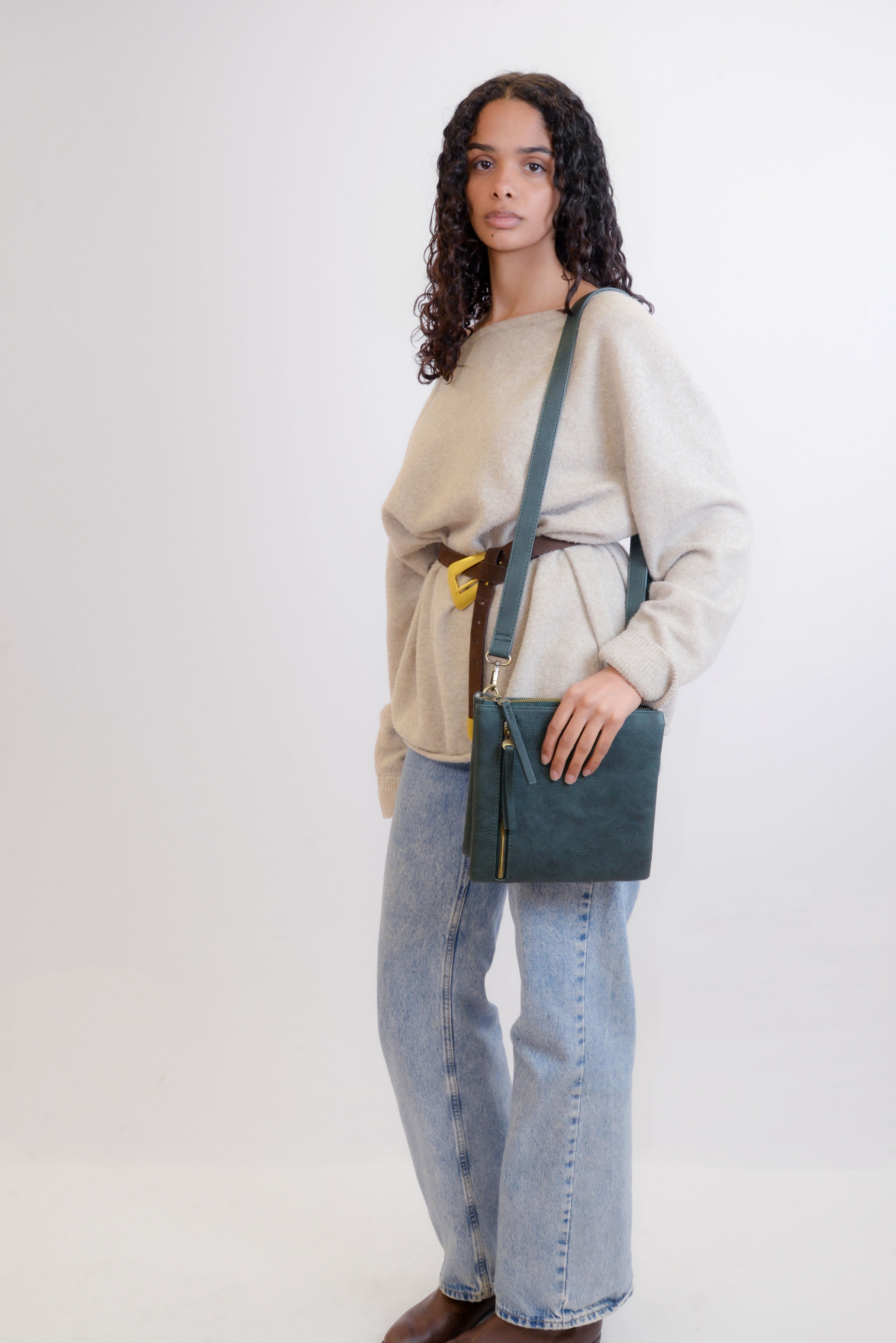 Dawn Multi Pocket Compact Crossbody Bag – Joy Susan