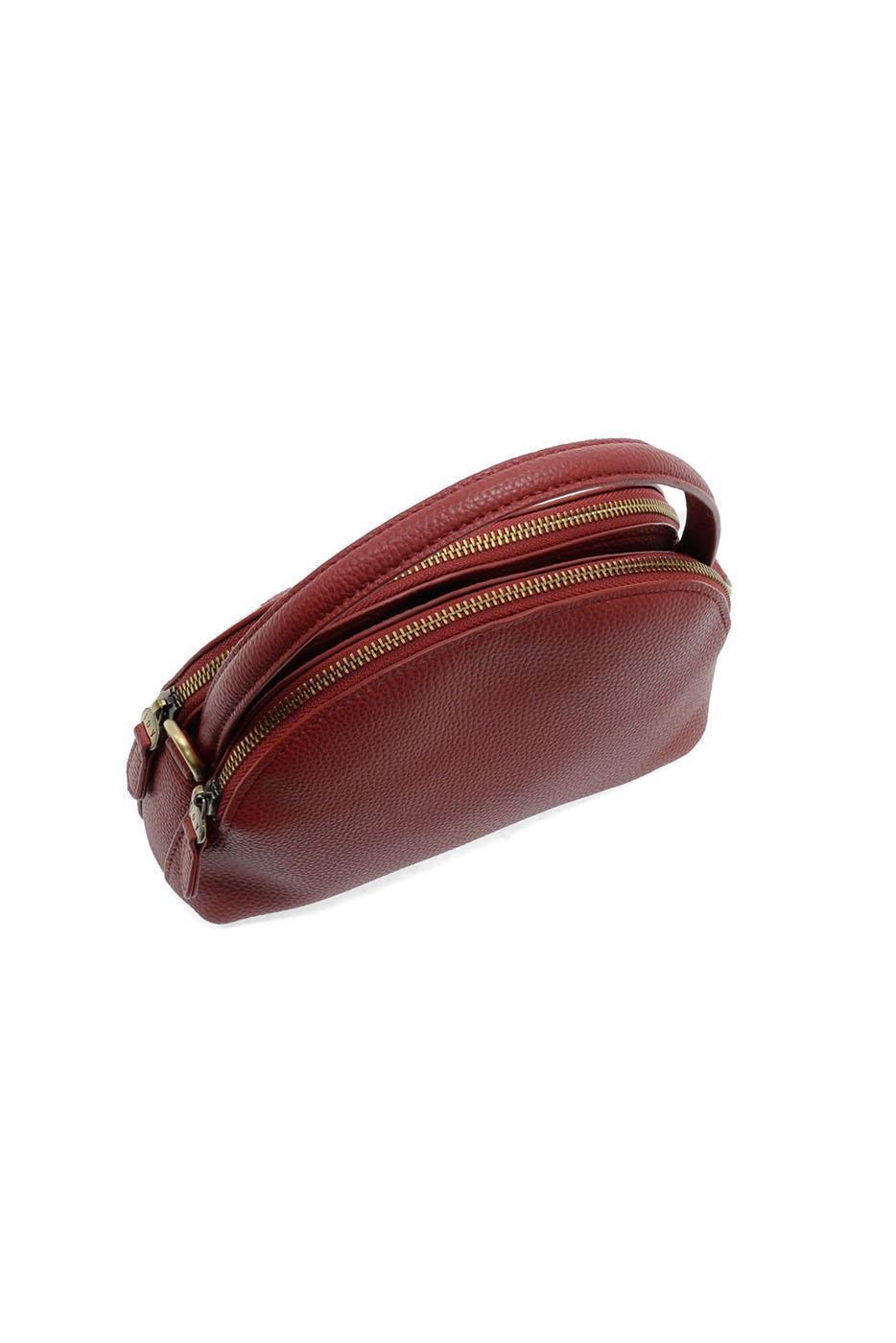 Larissa Double Zip Dome Crossbody – Joy Susan