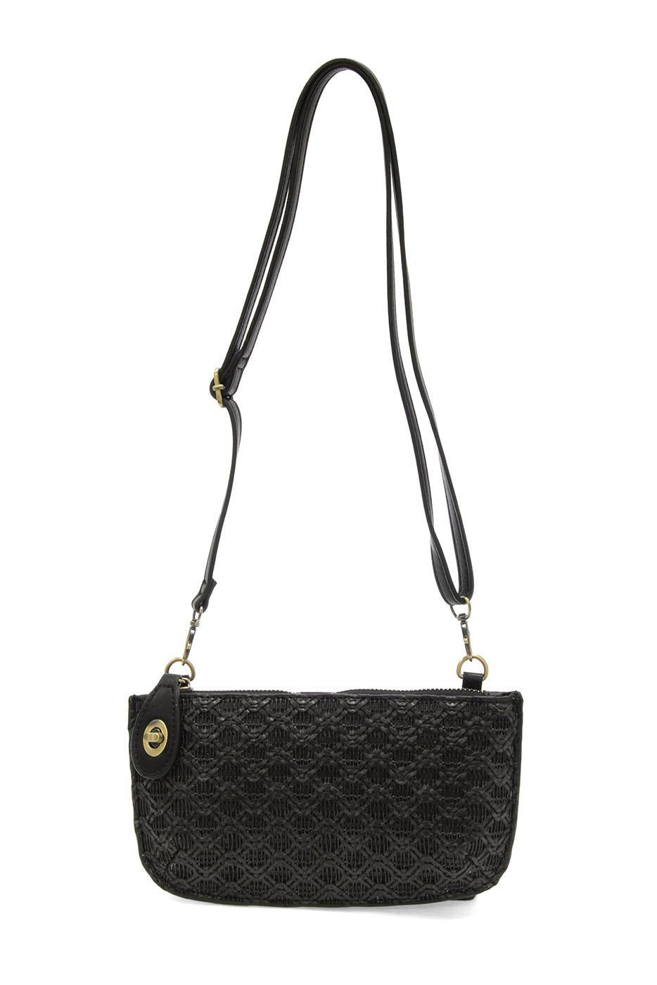 Lattice Woven Mini Crossbody Wristlet Clutch – Joy Susan