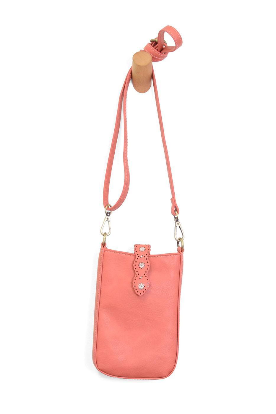 Lazer Cut Daisy Phone Crossbody
