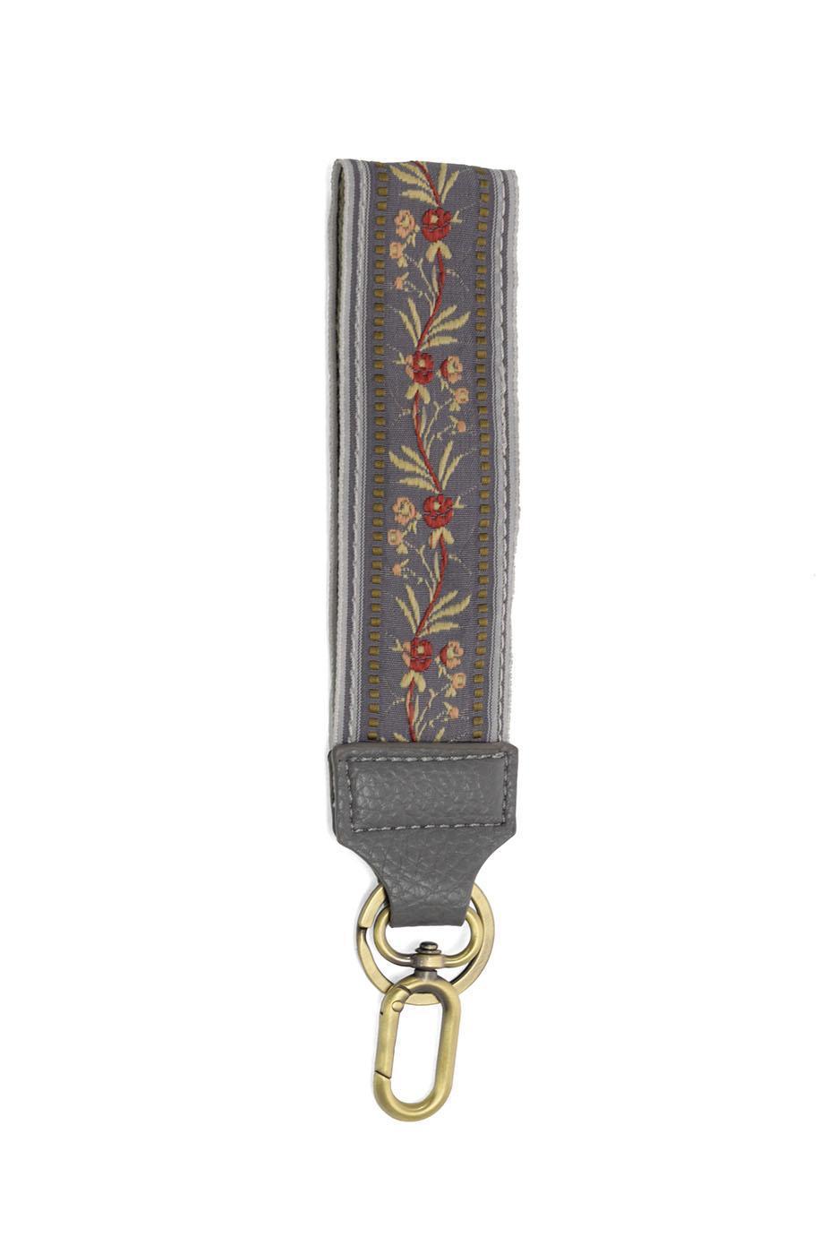 Floral Swag Easy Find Wristlet