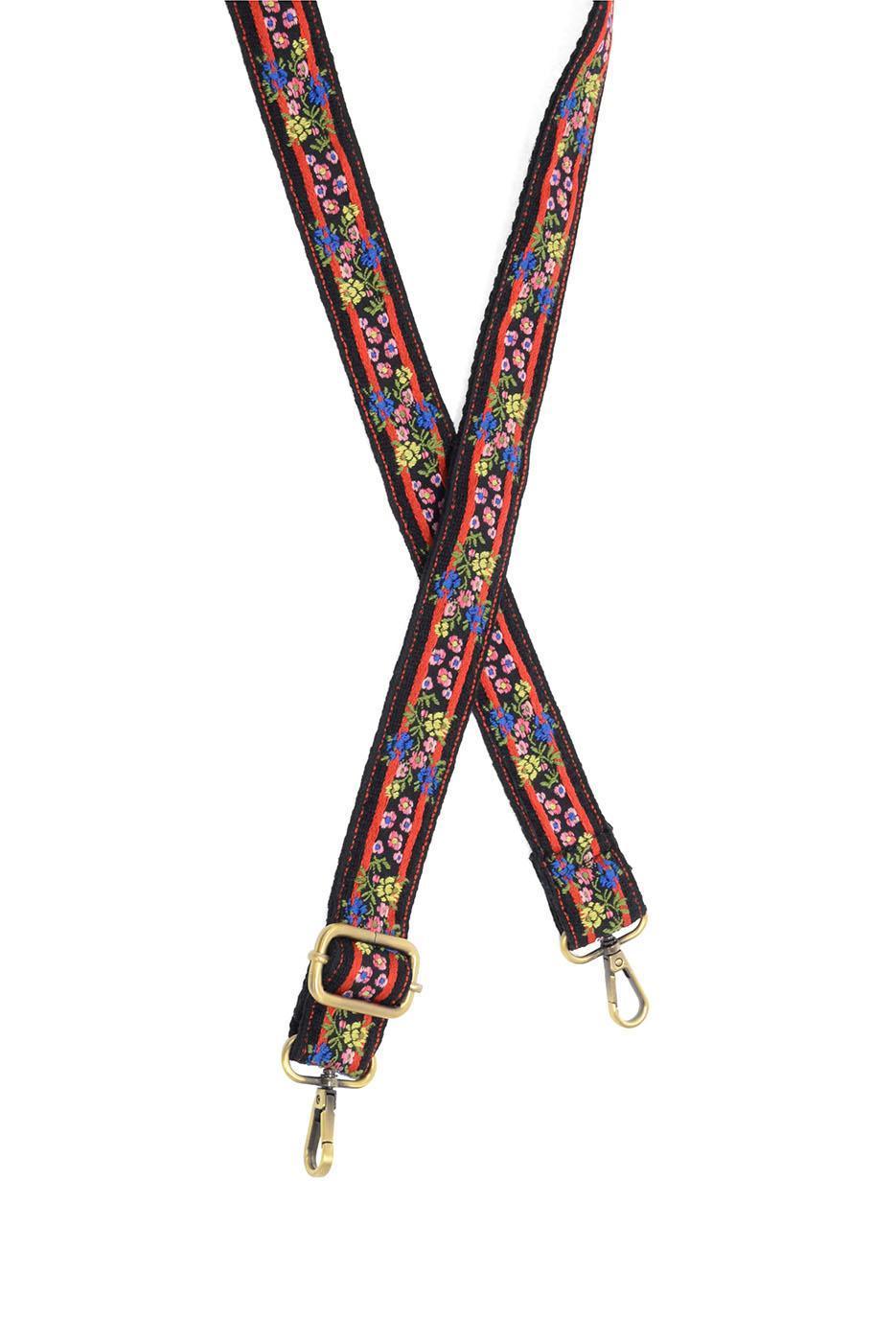 Floral Meadow Guitar Strap