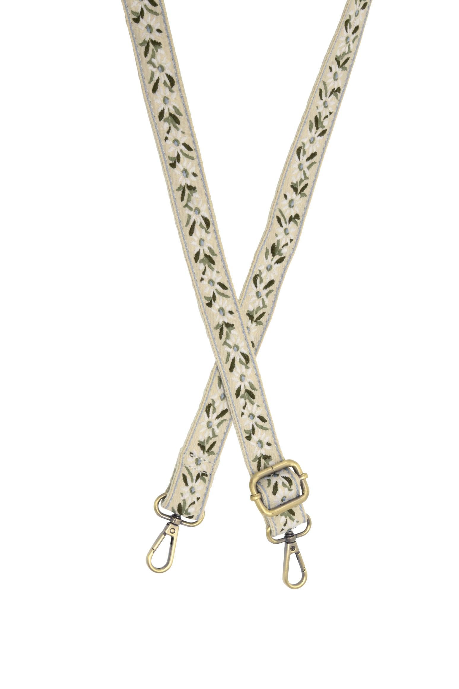 Strung Daisies Guitar Strap