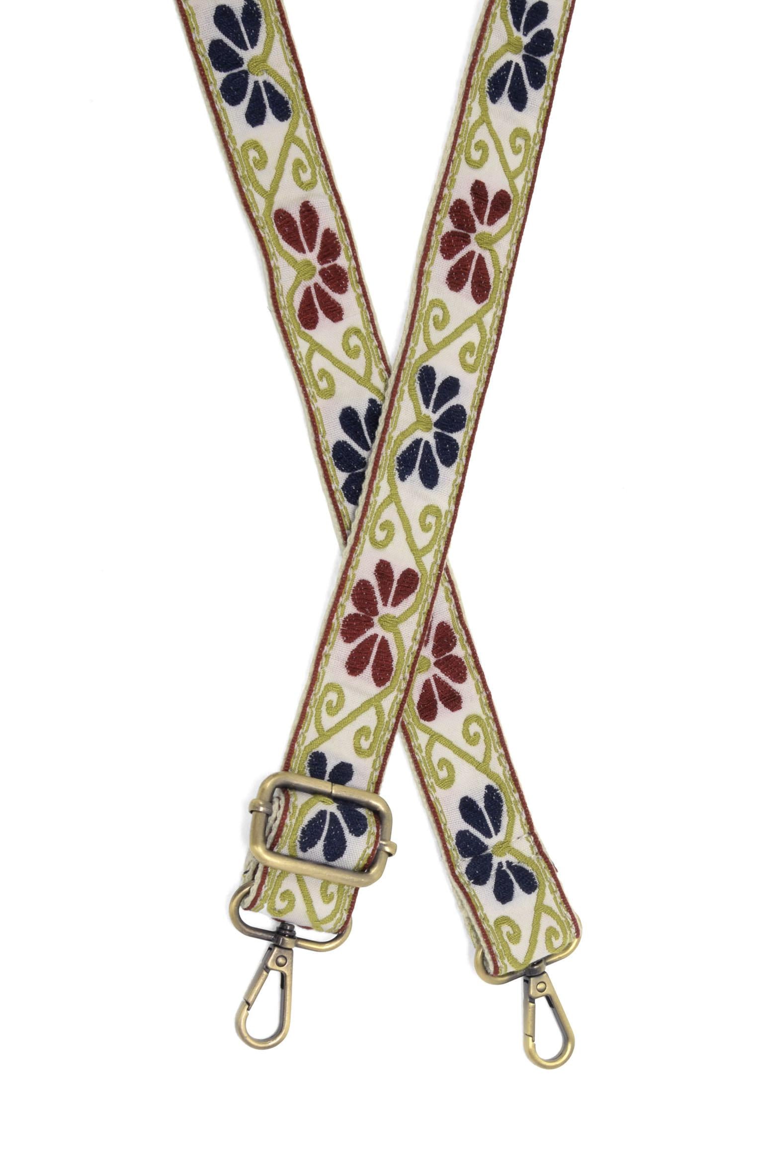 Sweet Pea Vine Guitar Strap