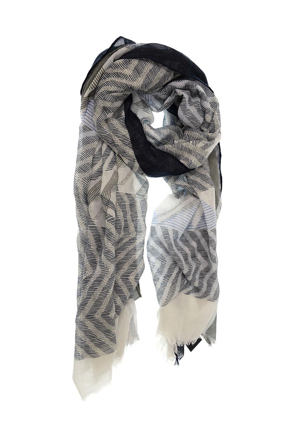 Geometric Print Scarf
