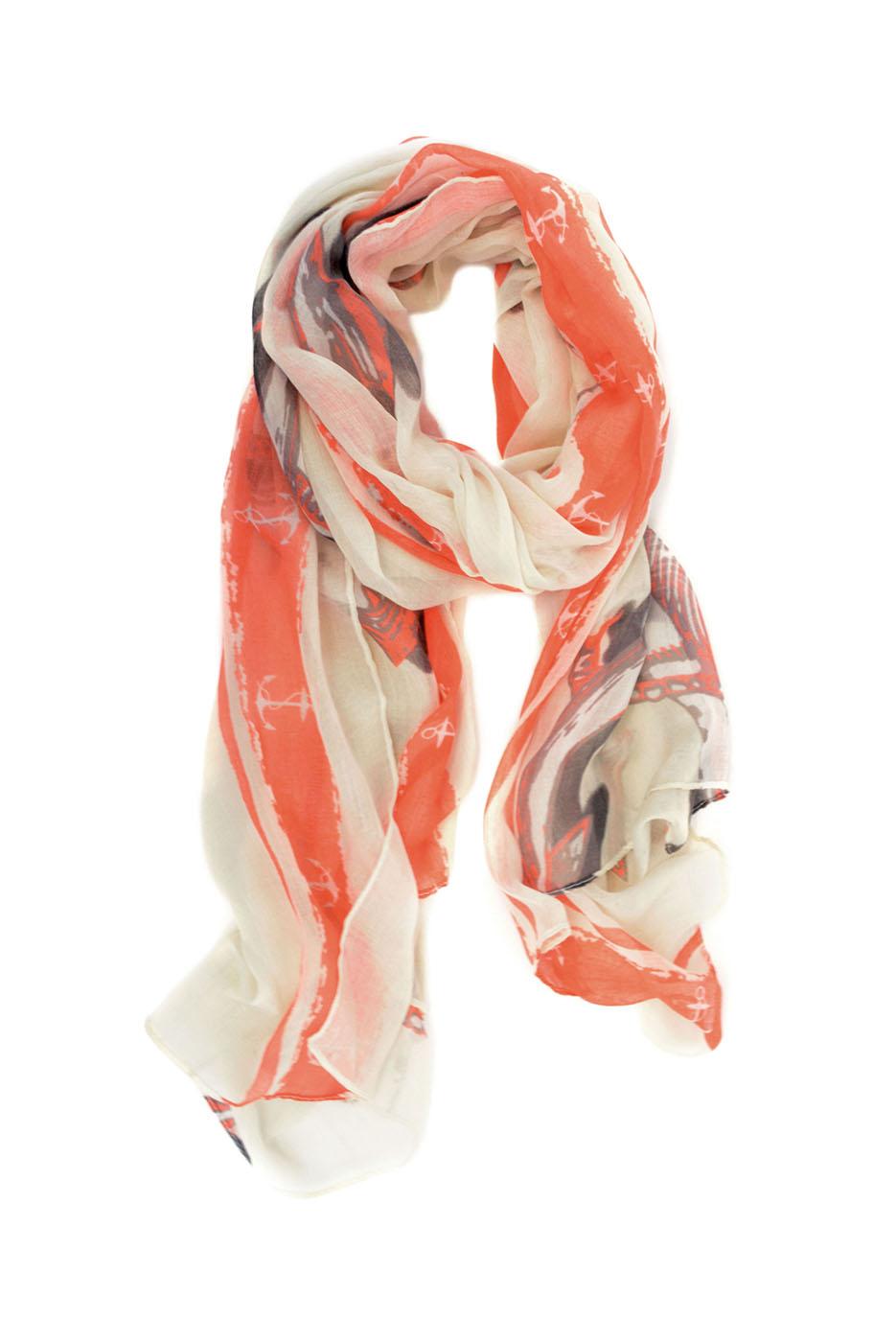 Nautical Anchor Scarf