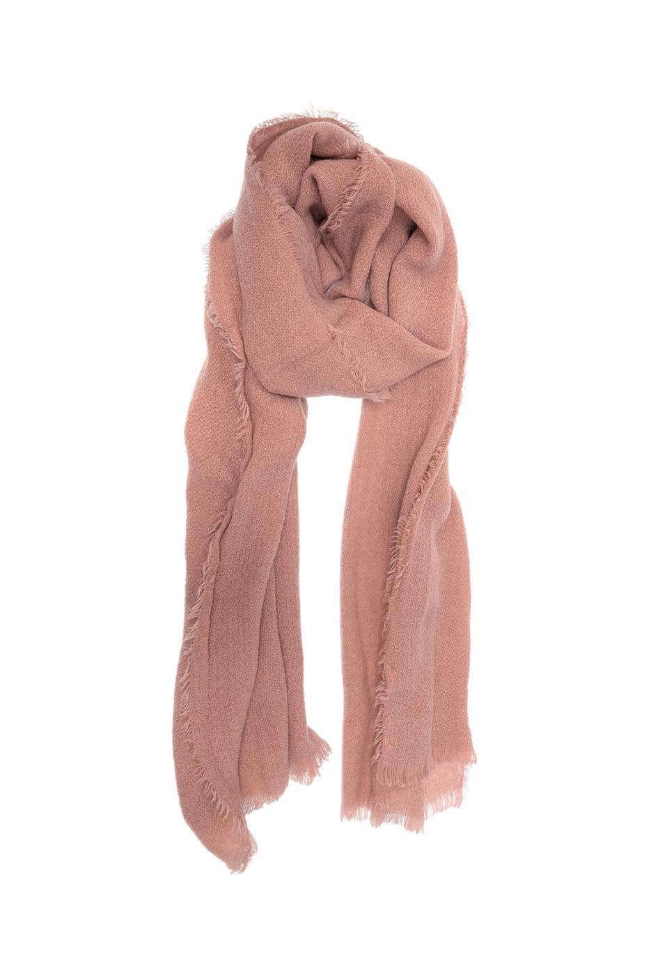 Heathered Eyelash Fringe Scarf
