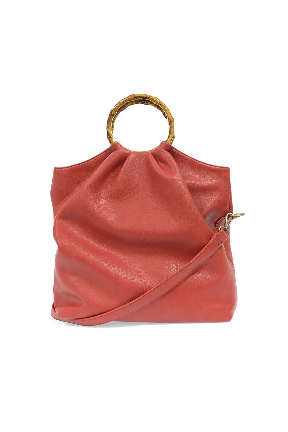 Stacey Bamboo Foldover Tote Bag